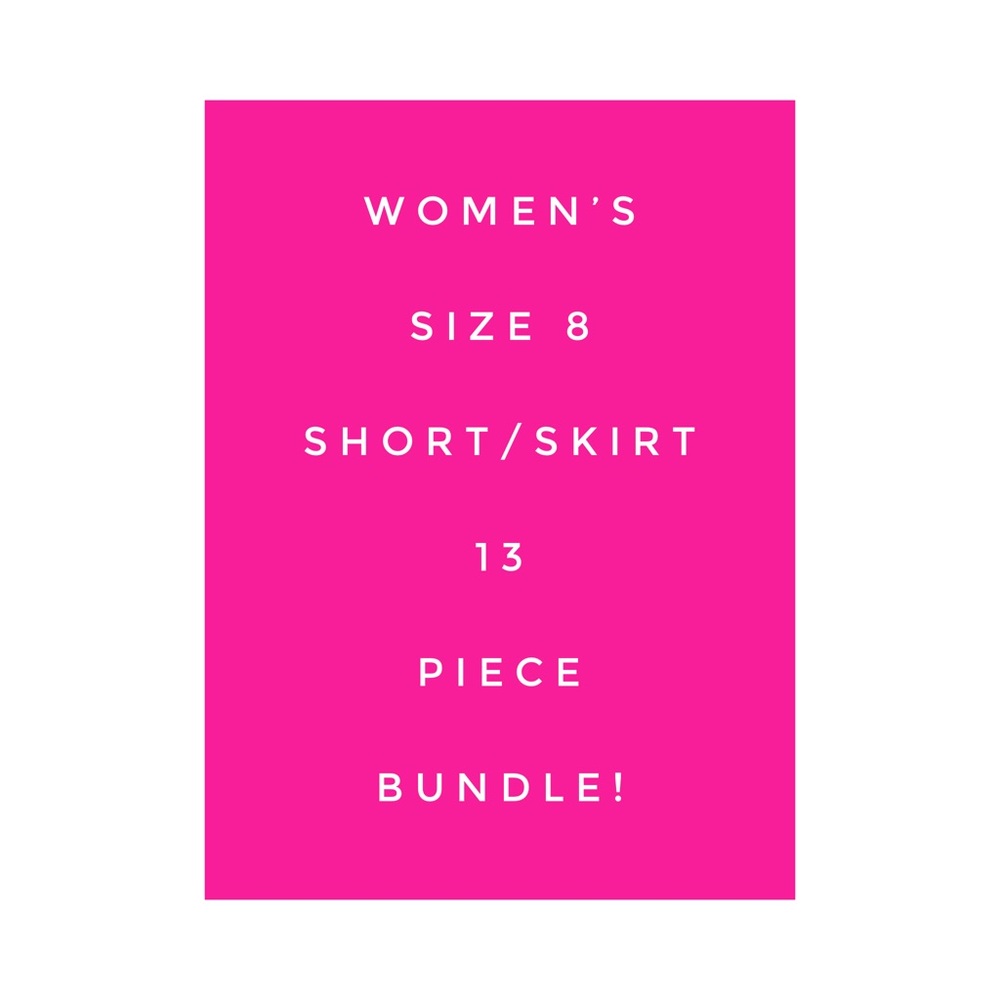 Womens 13 Piece Short/Skirt Bundle